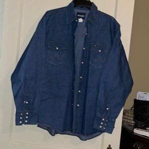 Vintage Wrangler denim shirt